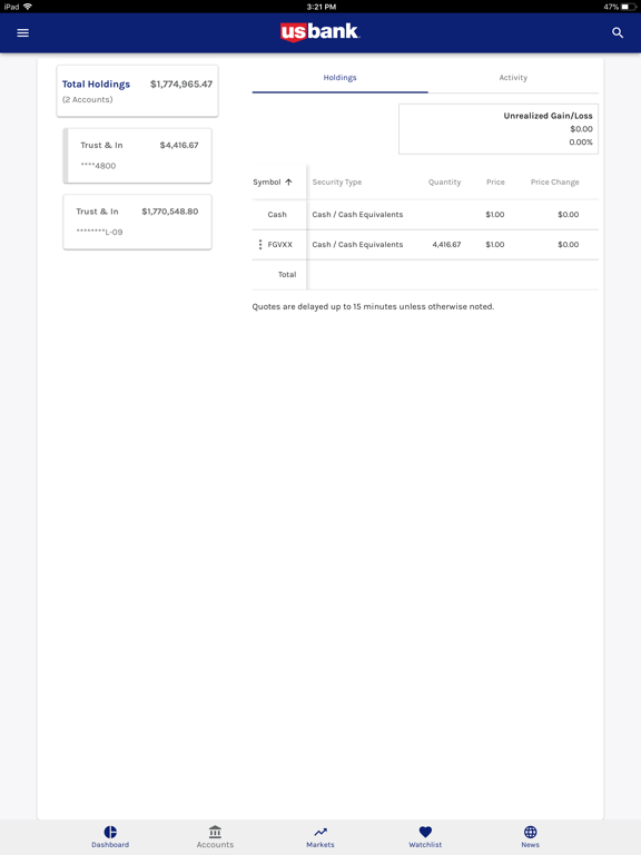 App screenshot