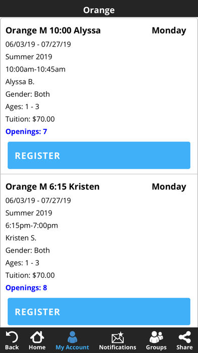 Gymnastics Academy of Atlanta iPhone screenshot 4 - Sports app