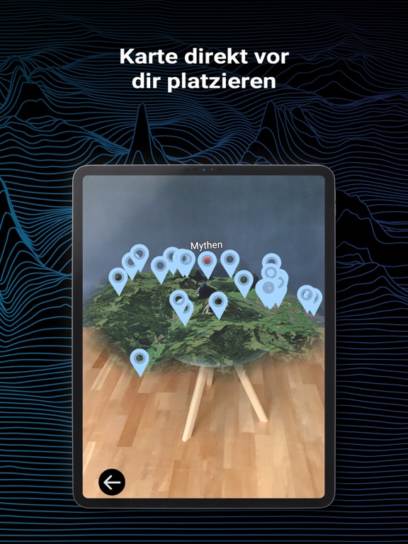 Screenshot #3 for Swiss AR Map