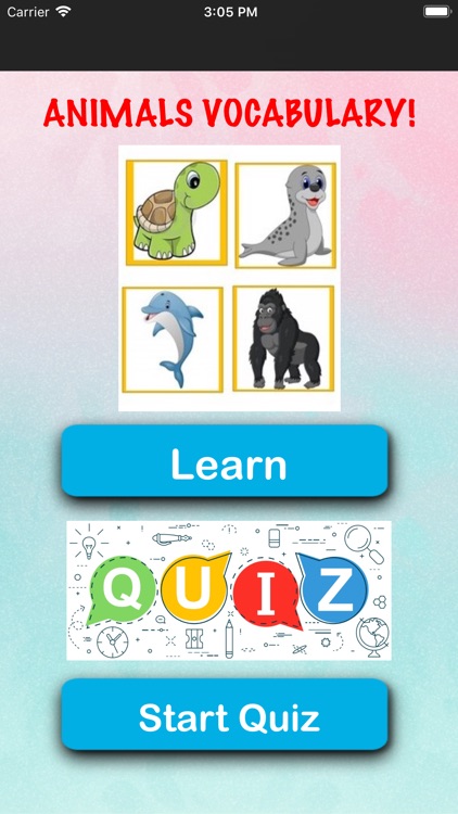 Useful list of animals