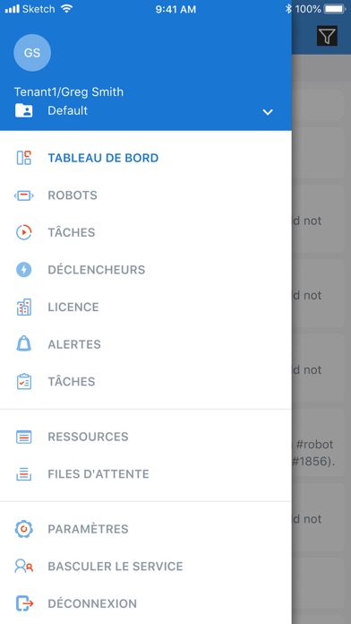 Screenshot #2 pour UiPath Orchestrator