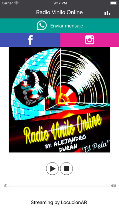 Radio Vinilo Online screenshot 2