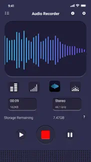 voice recorder & editor pro iphone screenshot 1