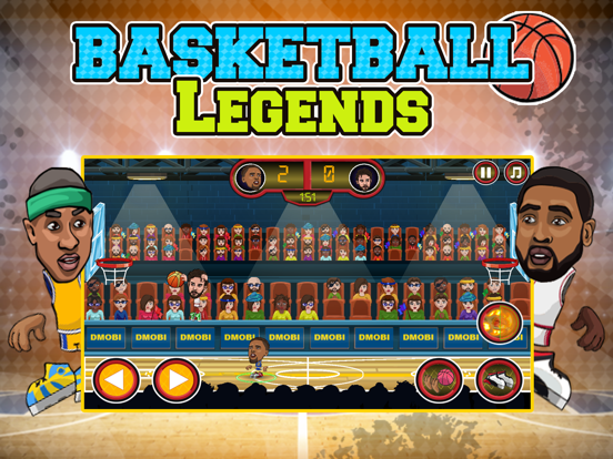 Screenshot #5 pour Basketball Legends: Dunk Game