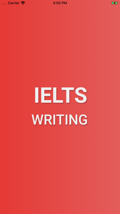 IELTS Writing Exam Test Prep Screenshot