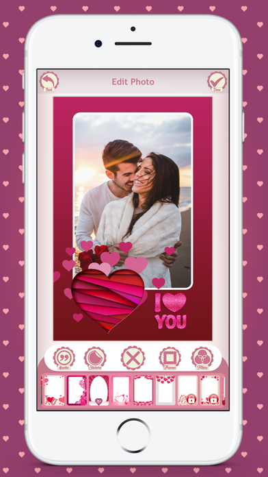 Love Photo Frames & Stickers Screenshot