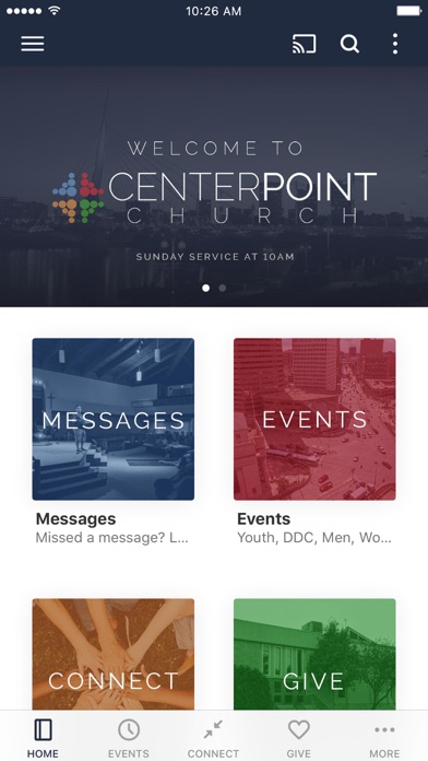 Centerpoint Church Winnipeg Screenshot