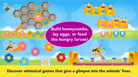 Animal games for 2-5 year olds
