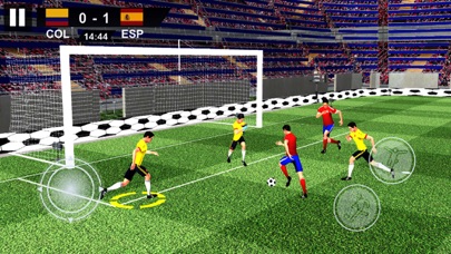 Champions League Football Game Screenshot