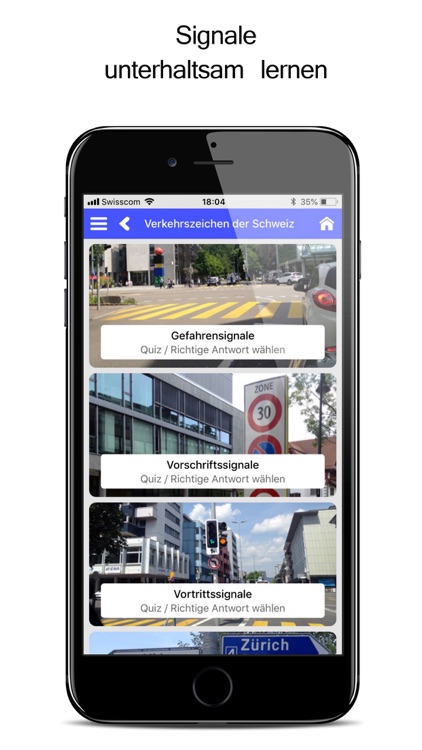 Verkehrszeichen der Schweiz screenshot-7