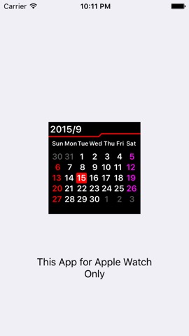 Wrist Calendarのおすすめ画像1