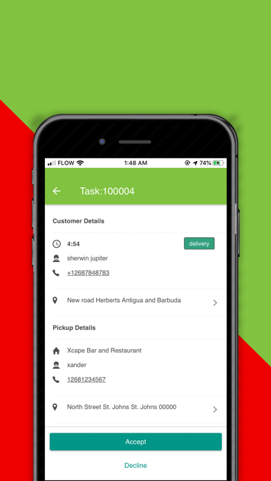 Screenshot #2 pour PayMeal Driver