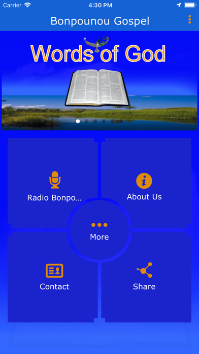 Screenshot #1 pour Bonpounou Gospel