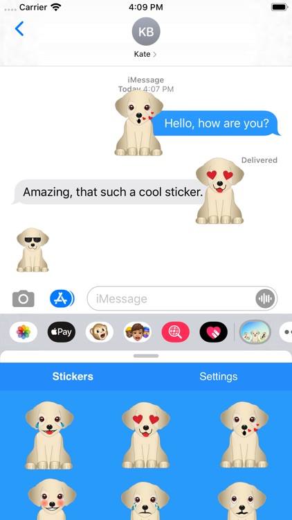 Puppy Emoji Stickers