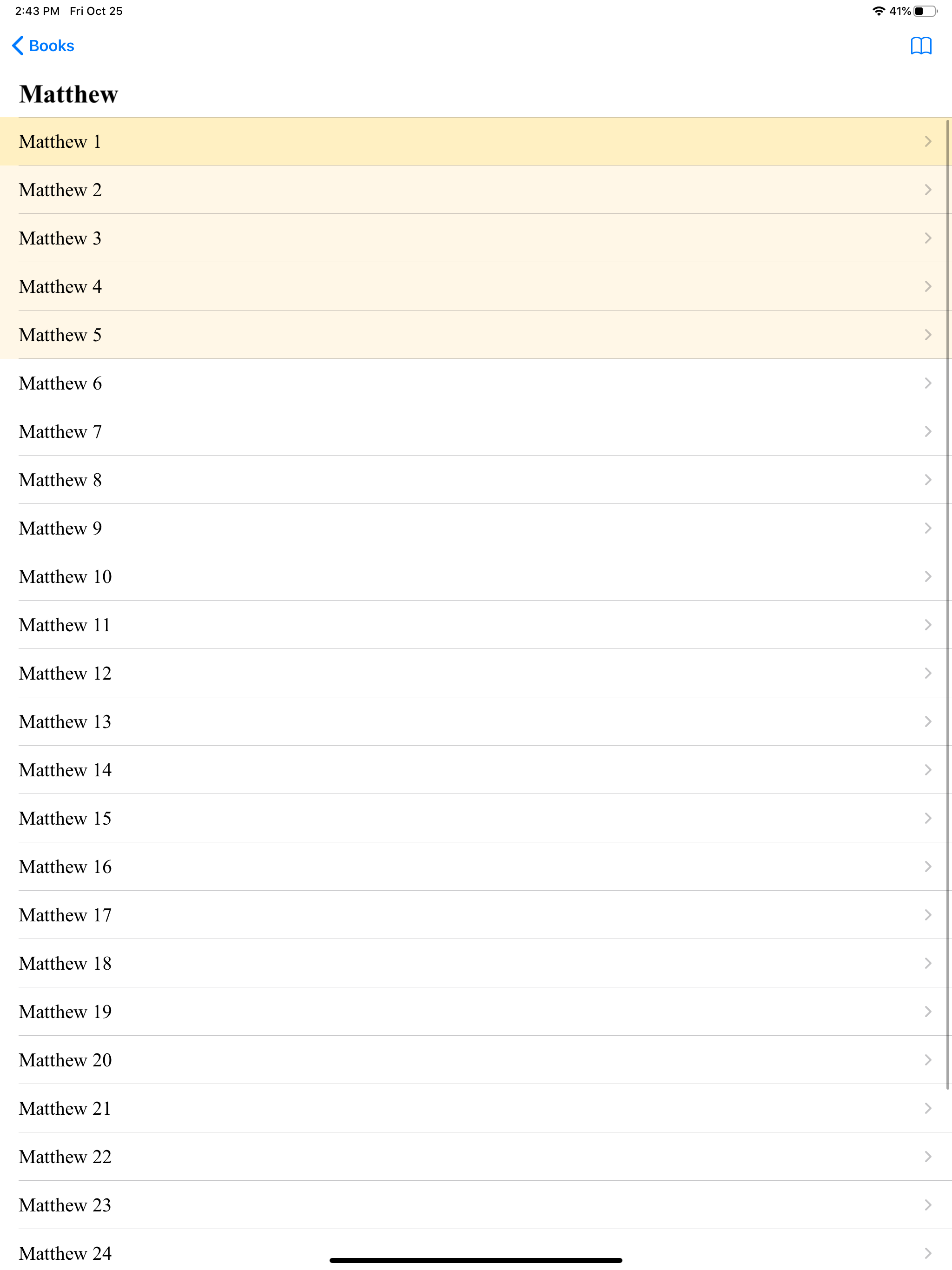 New Testament Reader (KJV) screenshot 6