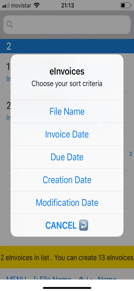 Electronic Invoice Crypto