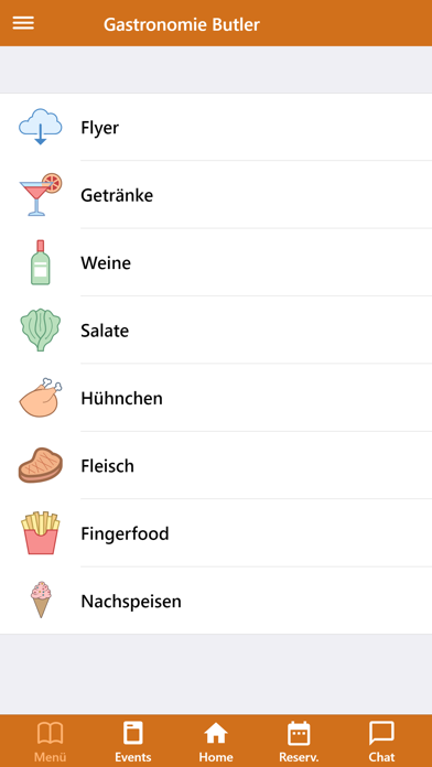 Gastronomie Butler Screenshot