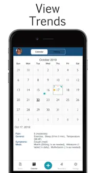 Wellth Health Tracker iphone bilder 2