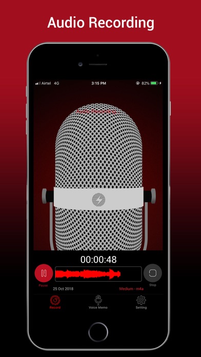 Voice Recorder HD Pro Screenshot