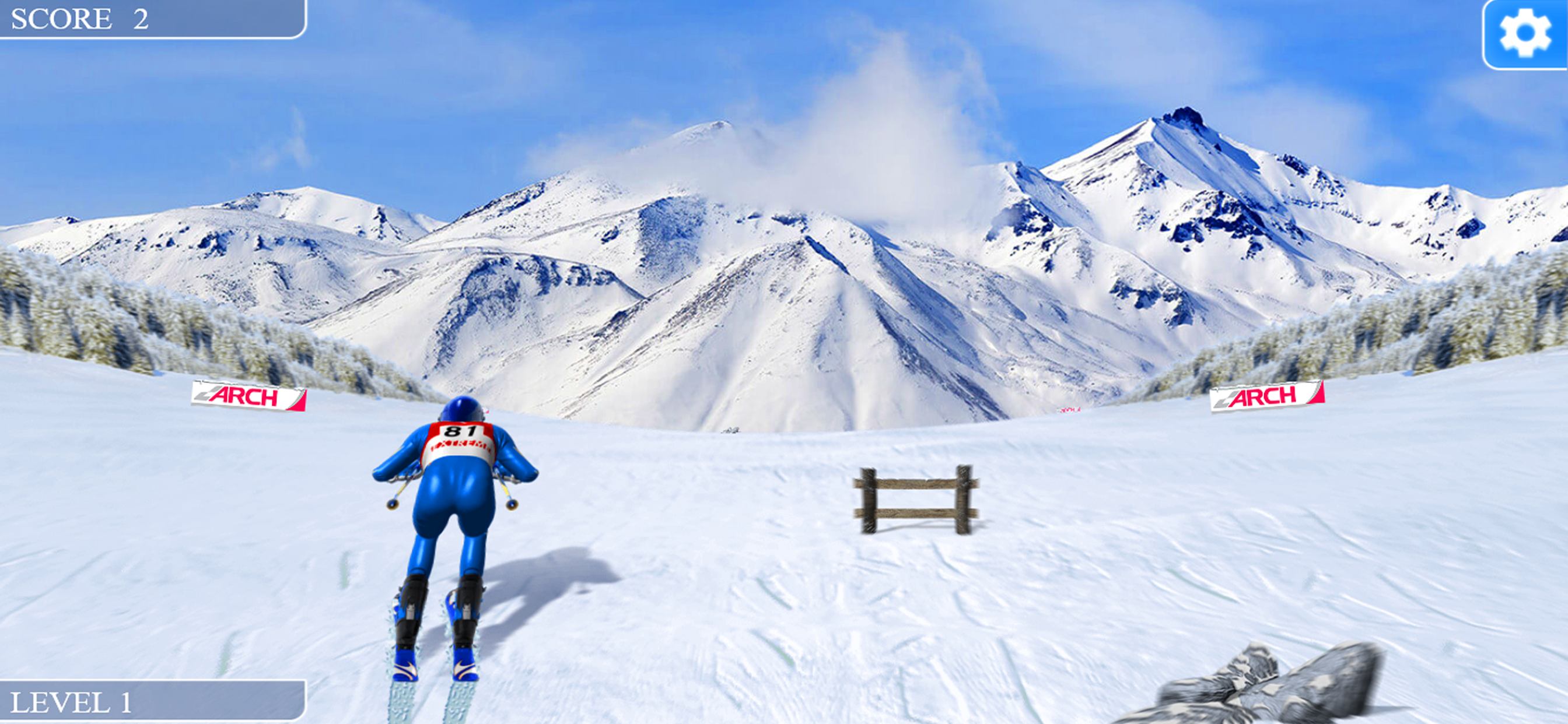 Downhill Skiing champion screenshot 2