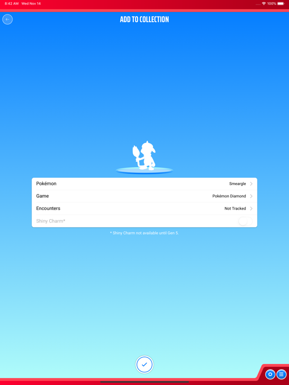 Pokétch: Shiny Counter iPad screenshot 6 - Utilities app
