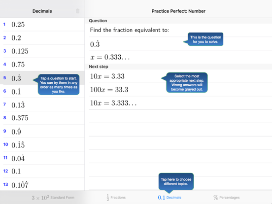 Screenshot #4 pour Practice Perfect Number