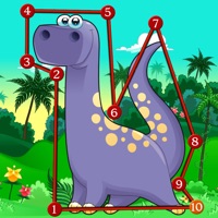 Dinosaur Dots Connect for kids apk