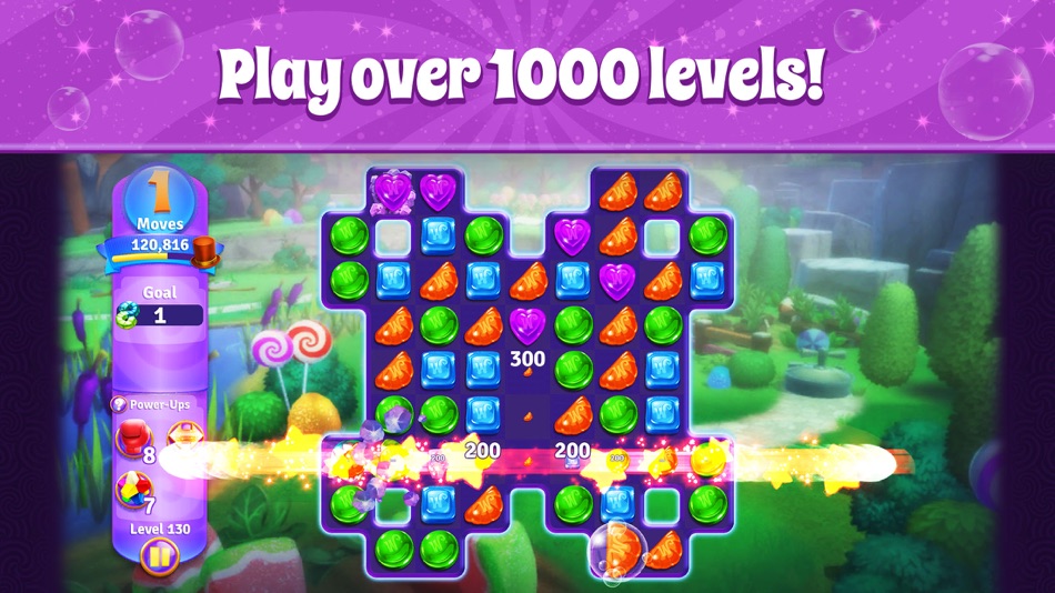 #3. Wonka's World of Candy Match 3 (iOS) Bởi: Zynga Inc.