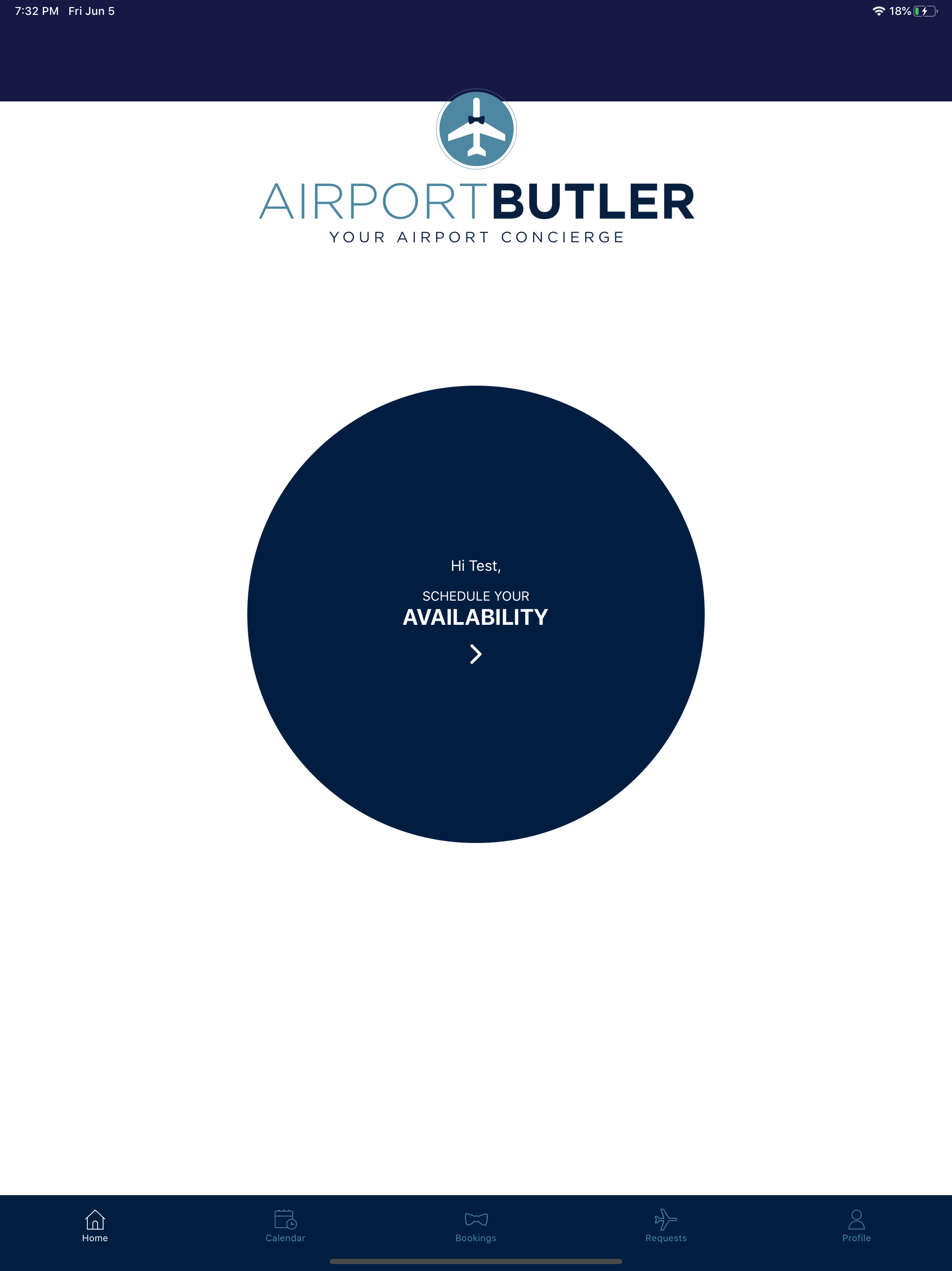 Airport Butler Schedular