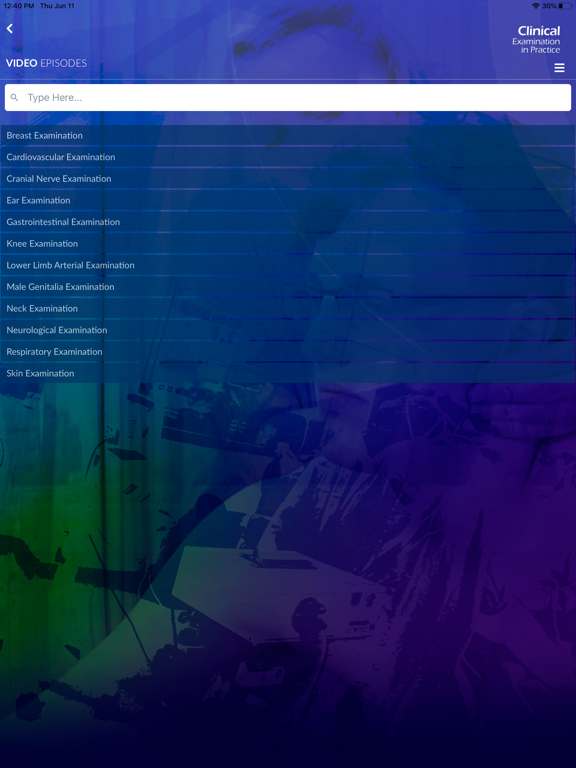 Screenshot #5 pour Clinical Exam in Practice