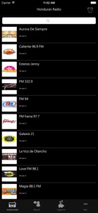 Honduran Radio screenshot #1 for iPhone