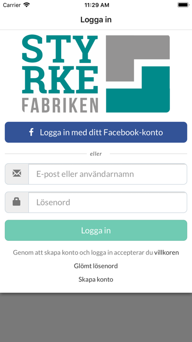 Screenshot #1 pour Styrkefabriken