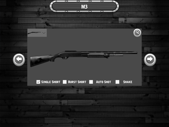 Gun Simulator Sounds Shot Pro iPad screenshot