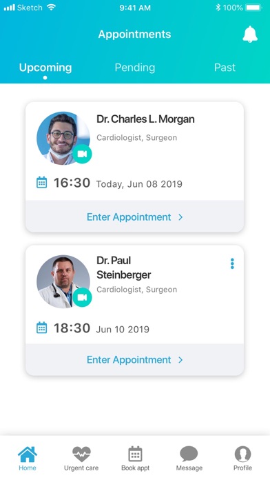 HealthLink Telemedicine Screenshot