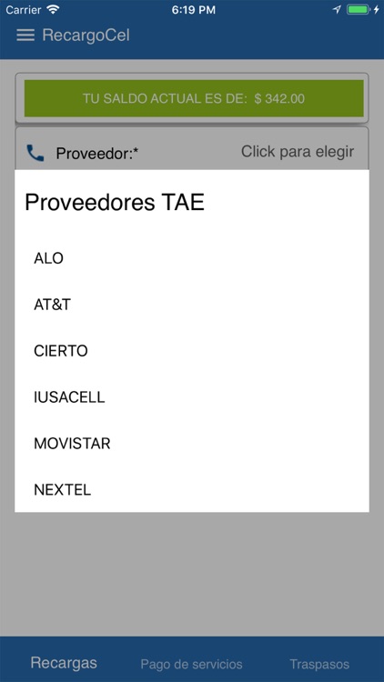 RecargoCel screenshot-5