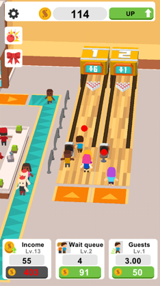 Idle Bowling screenshot 1