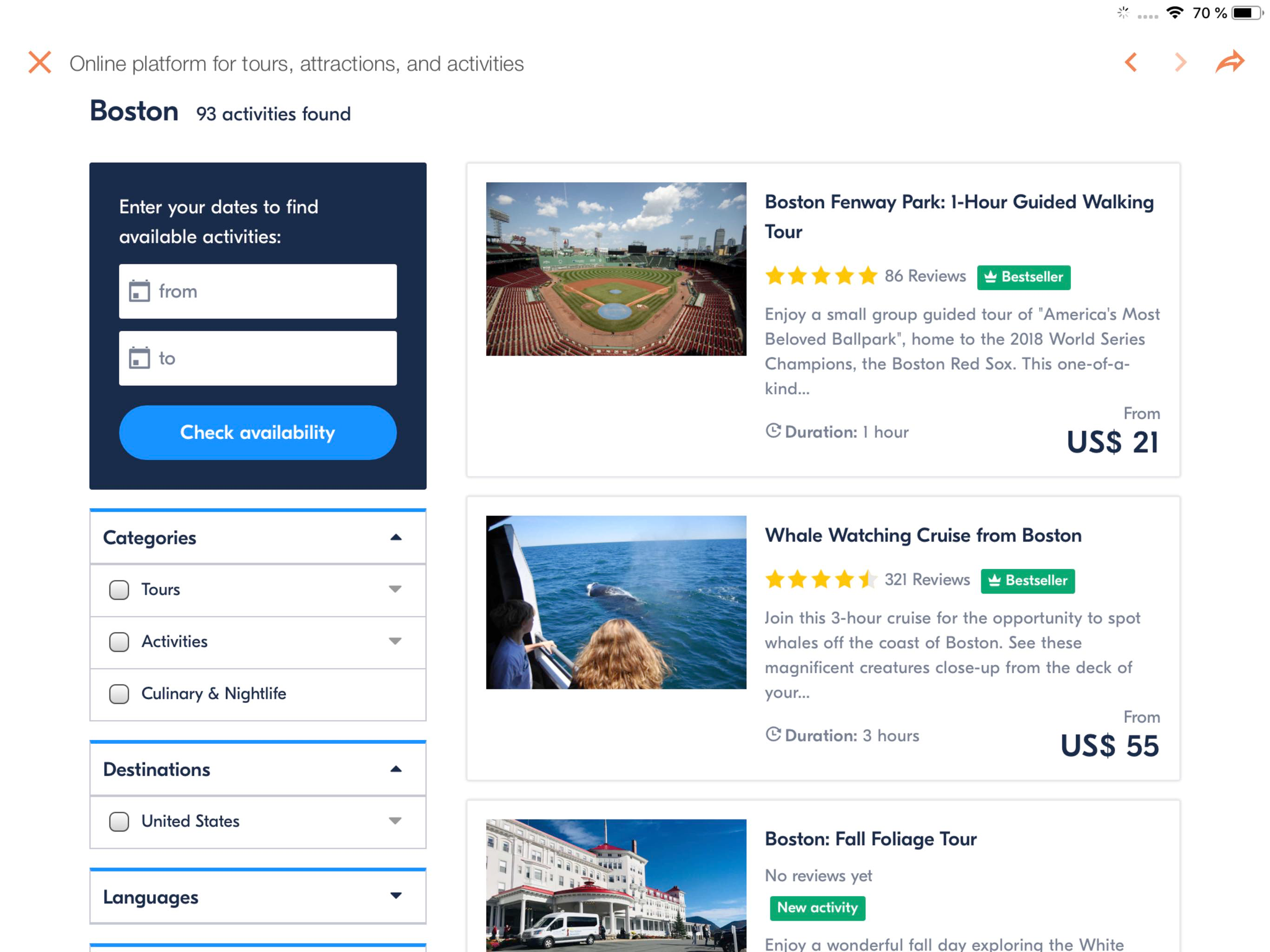 Boston Travel Guide . screenshot 12