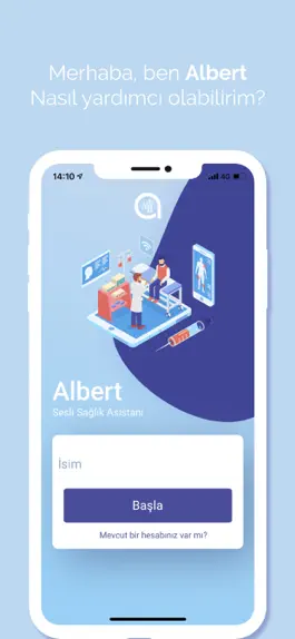 Game screenshot Albert Health Assistant apk