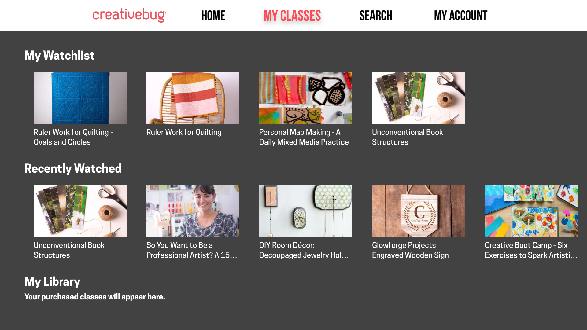 Creativebug Art&Crafts Classes screenshot 4
