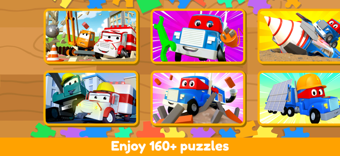 Car City - Preschool Puzzles
