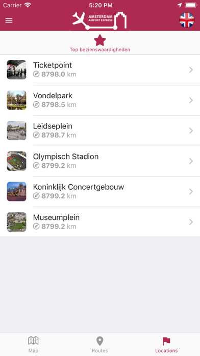 Screenshot #3 pour Amsterdam Airport Express