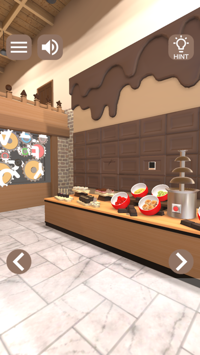 Room Escape: Chocolate Cafe Screenshot