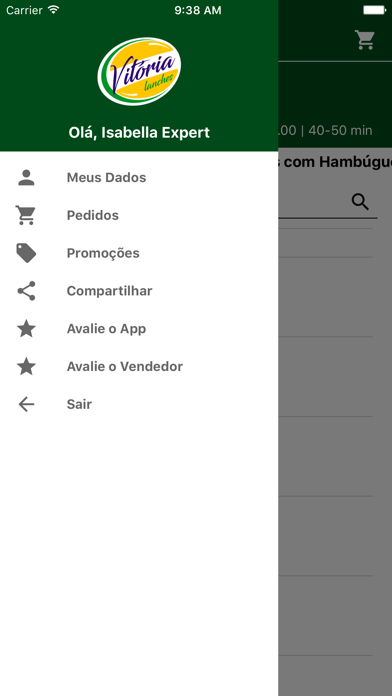 Vitória Lanches Screenshot