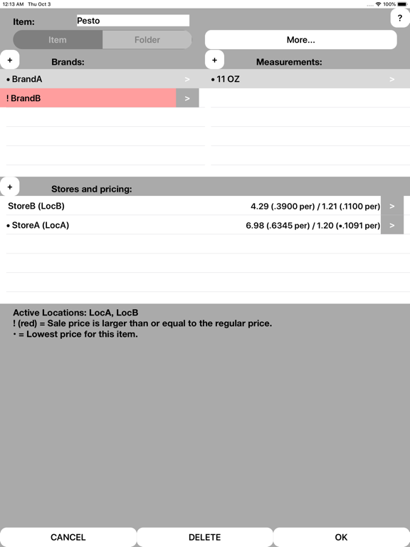 Screenshot #6 pour KitchList
