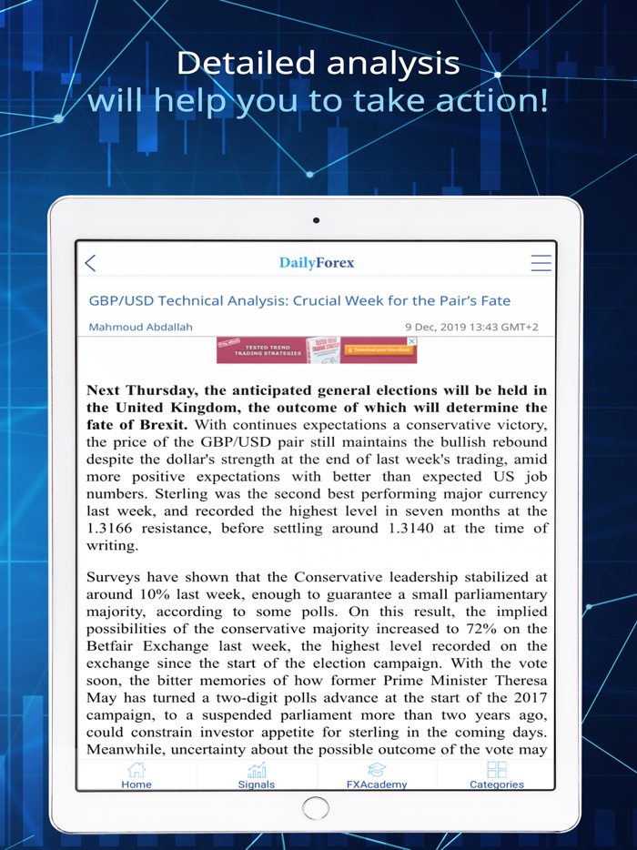 Forex Trading Signals and News