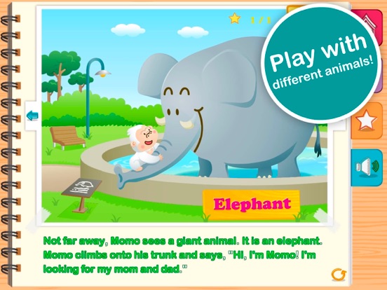 Screenshot #6 pour Momo at the Zoo