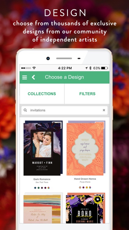 Greenvelope: Email/SMS Invites