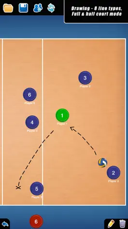 Game screenshot Coach Tactic Board: Volley hack