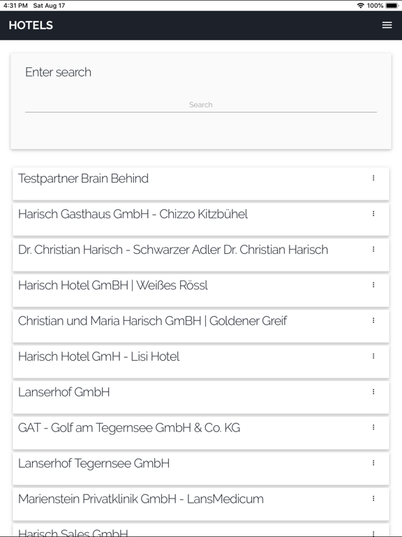 Screenshot #6 pour HHL HARISCH HOTELS LANSERHOF