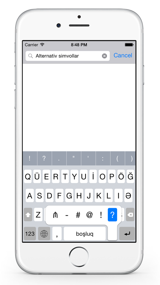 #5. AzKeyboard (iOS) 由: Amidos